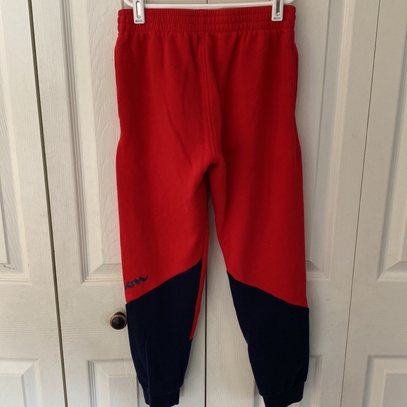 Champion Youth Medium Red/Navy Sweatpants - Picture 2 of 3